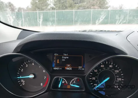 2017 Ford Escape Se z USA, uszkodzony, nr VIN 1FMCU0GD4HUE39230